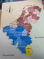 Leer de provincies in puzzelstukjes, Ophalen of Verzenden, Zo goed als nieuw