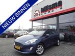 Ford Fiesta 1.0 EcoBoost Titanium | NL-AUTO | TREKHAAK | CRU, Gebruikt, Blauw, Bedrijf, 48 €/maand