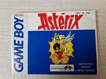 asterix nintendo gameboy infogrames booklet handleiding beschikbaar voor biedingen