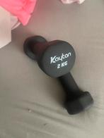 2 kilo gewichten, Sport en Fitness, Fitnessmaterialen, Ophalen, Zo goed als nieuw, Dumbbell