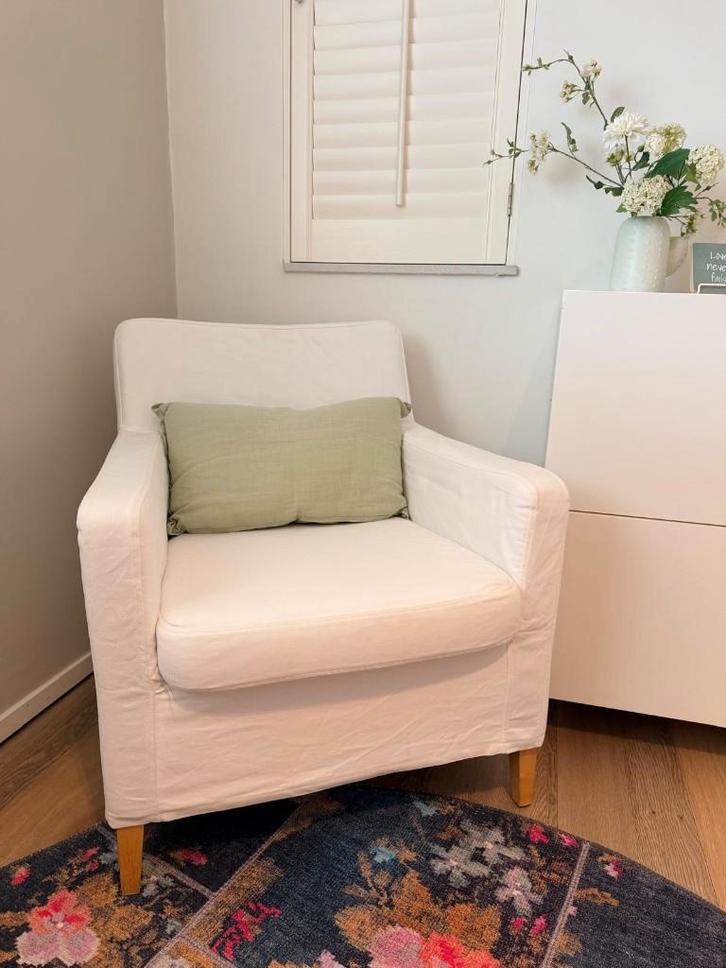 IKEA Ektorp fauteuil, Huis en Inrichting, Fauteuils, Gebruikt, 75 tot 100 cm, 75 tot 100 cm, Ophalen