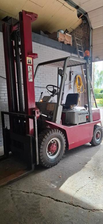 Datsun Nissan 2.5 ton heftruck diesel. Beresterk.  beschikbaar voor biedingen