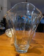 Grote Vintage Zakdoekenvaas, h.25 cm diam 16 cm ,Kristalglas, Ophalen of Verzenden