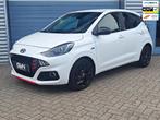 Hyundai I10 N-Line 1.0 T-GDi 100pk | Black Pack | Full Optio, Auto's, Hyundai, Gebruikt, Euro 6, 100 pk, Wit