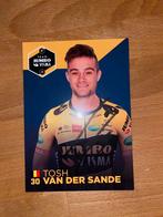 Team Jumbo - Visma Fotokaart 2022 Tosh van der Sande, Hobby en Vrije tijd, Stickers en Plaatjes, Zo goed als nieuw, Ophalen