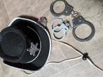 Cowboy set met hoed en handboeien, Ophalen of Verzenden, Gebruikt, 104 of kleiner, Jongen of Meisje