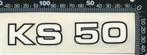 Sticker: Zundapp - KS 50 (2), Ophalen of Verzenden, Zo goed als nieuw, Bedrijf of Vereniging