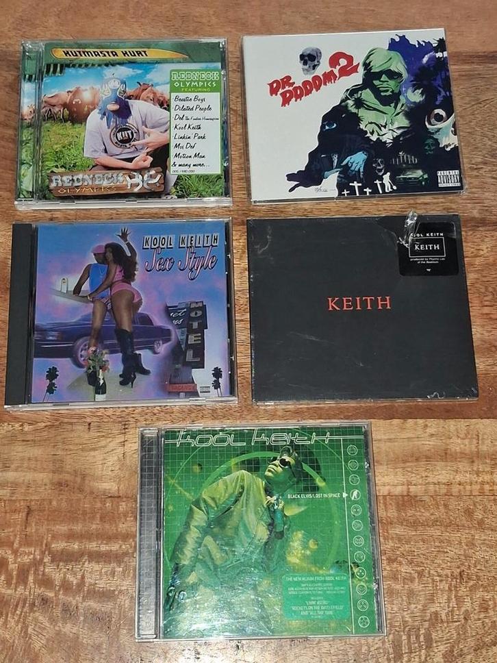 Kool Keith CD Collectie - 5 Stuks!, Cd's en Dvd's, Cd's | Hiphop en Rap, Ophalen of Verzenden
