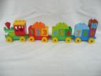Leuke Duplo trein, cijfertrein, getallentrein, cijfers 1-10, Ophalen of Verzenden, Zo goed als nieuw, Duplo