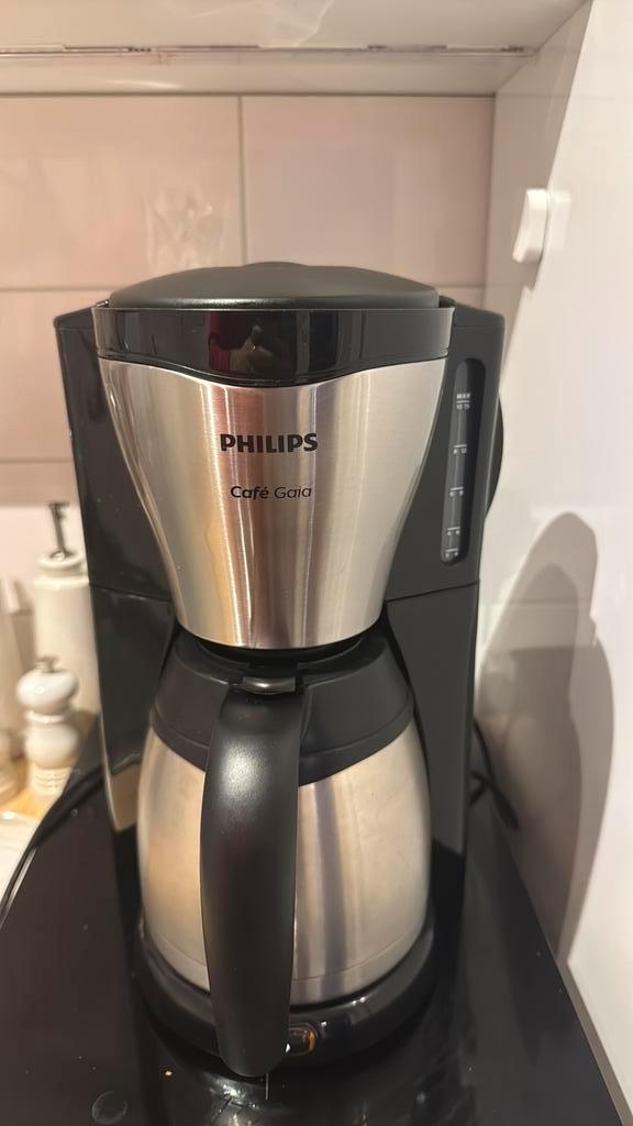 Philips Café Gaia Filter Koffiezetapparaat, Witgoed en Apparatuur, Koffiezetapparaten, Gebruikt, Gemalen koffie, Koffiemachine