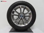 Originele BMW 17 inch velgen 5 serie G30 G31 winterbanden, Auto-onderdelen, Gebruikt, -, -, Banden en Velgen