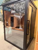 Infrarood Buitensauna - SHOWROOMMODEL, Ophalen, Zo goed als nieuw, Infrarood, Complete sauna