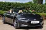 Mazda MX-5 ND 2.0l SkyActiv-G 160 GT-M Machine Grey Metallic, 1998 cc, Achterwielaandrijving, Gebruikt, Beige