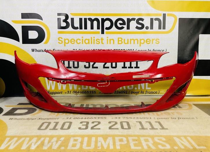 BUMPER Opel Astra J Facelift 2011-2014 VOORBUMPER 2-i9-9501z, Auto-onderdelen, Carrosserie en Plaatwerk, Bumper, Voor, Gebruikt