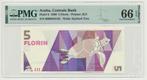 Aruba 5 Florin 1990 PMG66, Postzegels en Munten, Bankbiljetten | Amerika, Los biljet, Ophalen of Verzenden, Zuid-Amerika