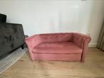 Kinder bankje twee zits sofa velvet roze kamer peuter stoel, Ophalen, Zo goed als nieuw, Stoel(en)