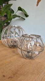 Riverdale Windlichten Set, Huis en Inrichting, Woonaccessoires | Kandelaars en Kaarsen, Ophalen of Verzenden, Zo goed als nieuw