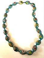 Antieke cloisonne geknoopte ketting, Overige materialen, Ketting, Verzenden