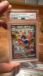 Pokémon kaart Greninja ex illustrator rare psa10, Ophalen of Verzenden, Zo goed als nieuw, Losse kaart