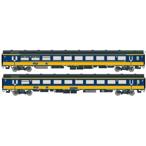 Exact Train 11020 ICR wagonset van de NS, Hobby en Vrije tijd, Modeltreinen | H0, Nieuw, Wagon, Gelijkstroom, Overige merken, NS