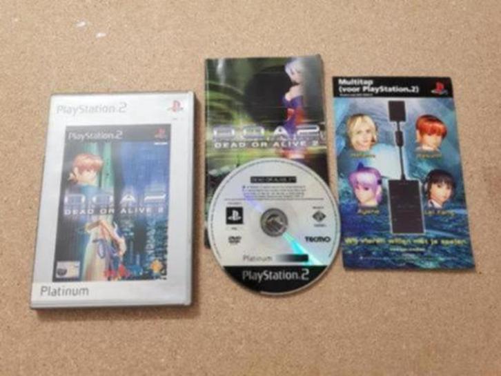 OPRUIMEN | PS2 | Dead or Alive 2, Spelcomputers en Games, Games | Sony PlayStation 2, Gebruikt, Vechten, 2 spelers, Vanaf 16 jaar