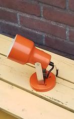 💐VINTAGE ORANJE SPOT -LAMPJE, Ophalen of Verzenden, Zo goed als nieuw
