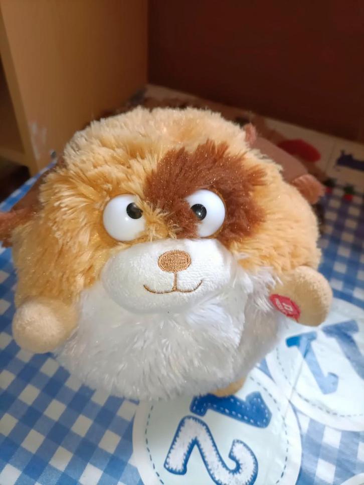 Eddy toys hond knuffel. Blaft, lacht en beweegt, Kinderen en Baby's, Speelgoed | Knuffels en Pluche, Hond, Ophalen of Verzenden