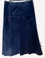 Yoek lange suède rok maat 48/50[dmv], Kleding | Dames, Paars, Maat 46/48 (XL) of groter, Ophalen of Verzenden, Zo goed als nieuw
