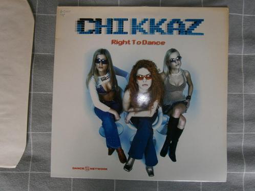 Chikkaz – Right To Dance. 2001. Euro Club Vocal Tech Trance, Cd's en Dvd's, Vinyl | Dance en House, Zo goed als nieuw, Techno of Trance