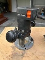 Bovenfrees Black & Decker met Freestafel-plaat, Ophalen, Gebruikt, Black & Decker, Bovenfrees