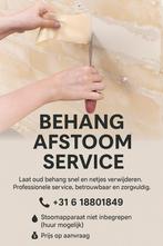 Behang afstoom service, Ophalen