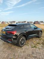 Audi Q3 45 Tfsi e 245pk Phev S Tronic 2022 Zwart, Auto's, Audi, Zwart, Plug-in hybride, 1395 cc, Dealer onderhouden