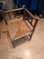 Antieke Breistoel - Goede Staat, Huis en Inrichting, Stoelen, Antiek, Riet of Rotan, Gebruikt, Bruin