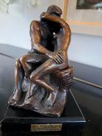 De kus bronzen sculptuur, Ophalen of Verzenden