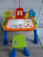 VTech Tekentafel met Stoel, Ophalen, Zo goed als nieuw, Knutselen, Met licht