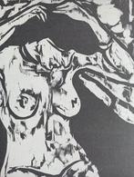 Ernst Ludwig Kirchner Houtsnede prent jaren 60/80 erotiek, Antiek en Kunst, Kunst | Etsen en Gravures, Ophalen of Verzenden