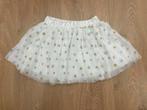 H&M stippen tule rok wit/goud/zilver maat 74, Kinderen en Baby's, Babykleding | Maat 74, Ophalen of Verzenden, Zo goed als nieuw