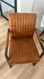 Eetkamer stoelen + bank cognac, Ophalen, Gebruikt, Minder dan 4 stoelen