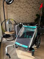 Thule Lite Fietskar 2 Kinderen - Zo Goed Als Nieuw, Opvouwbaar, 20 tot 40 kg, Ophalen of Verzenden, Zo goed als nieuw