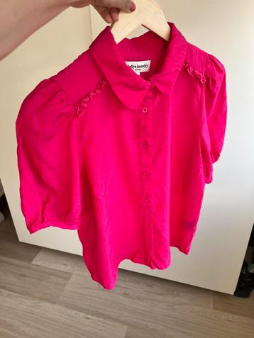 Blouse lolly’s laundry fuchsia roze beschikbaar voor biedingen