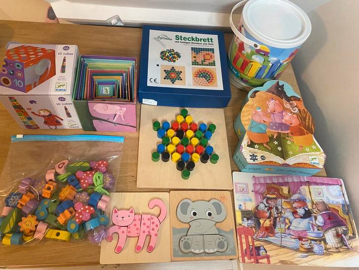 Mooie Speelgoedset voor Peuters en Kleuters in nette staat, Kinderen en Baby's, Speelgoed | Kinderpuzzels, Zo goed als nieuw, 2 tot 4 jaar