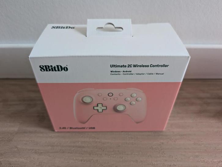 8bitdo Ultimate 2C, nieuw, peach, Computers en Software, Joysticks, Nieuw, Ophalen