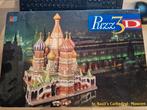 3D puzzel st. Basil's cathedral-moscow, Hobby en Vrije tijd, Ophalen of Verzenden, 500 t/m 1500 stukjes, Gebruikt, Rubik's of 3D-puzzel