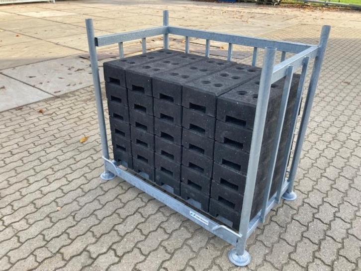 Bouwhek blokken / voeten pallet / opslagbunker / stapelrek, Doe-het-zelf en Verbouw, Elektra en Kabels, Nieuw, Overige typen, Ophalen