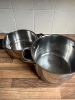 2 pots of different sizes, Ophalen of Verzenden, Zo goed als nieuw, Overige materialen, Pot, Bus of Blik