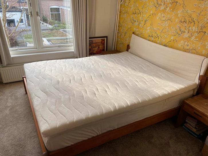Nieuwe topper van 200x160 HR55 koudschuim, Huis en Inrichting, Slaapkamer | Matrassen en Bedbodems, Zo goed als nieuw, Tweepersoons