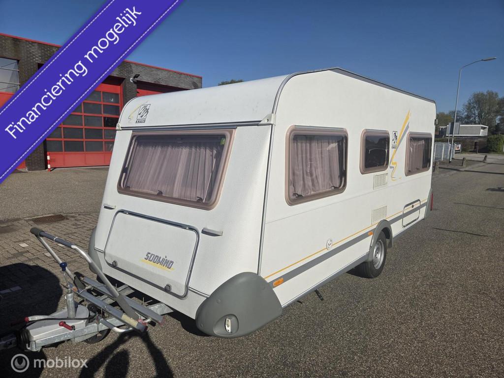 Knaus 450 voortent luifel inruil mogelijk, Caravans en Kamperen, Rondzit, Bedrijf, 6 tot 7 meter, Knaus