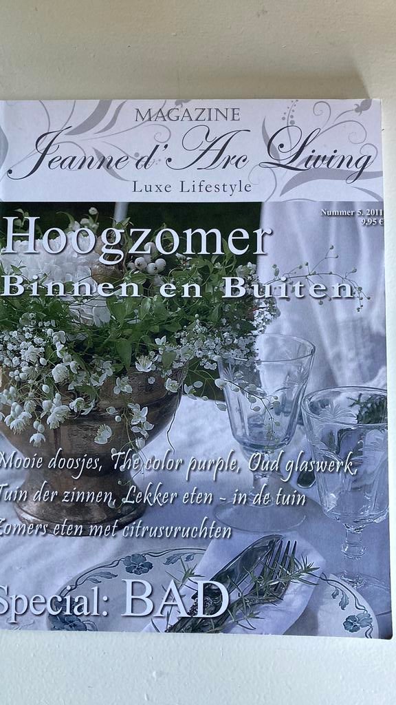 Jeanne d Arc Living tijdschrift zie omschrijving, Boeken, Tijdschriften en Kranten, Ophalen of Verzenden, Gelezen, Overige typen