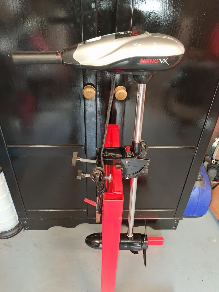 Rhino 34 Lbs elektromotor,  zgan, Minder dan 5 pk, Elektrisch, Ophalen of Verzenden, Zo goed als nieuw