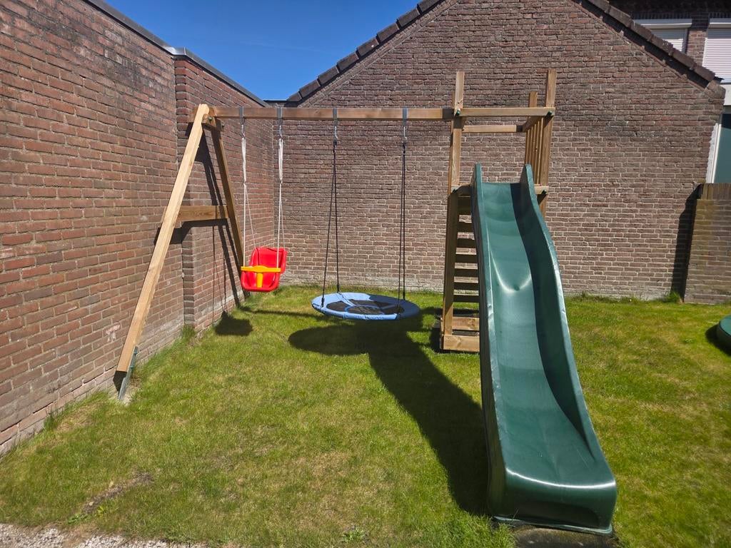 Wickey Speeltoestel Smart Brave met glijbaan en schommels, Ophalen, Zo goed als nieuw, Schommel